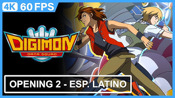 Digimon Data Squad Opening 2 |Español Latino| [4K 60FPS Remastered]