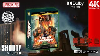 A Better Tomorrow Trilogy Shout Studios Hong Kong Cinema Clics 4K Ultrahd Blu-Ray Unboxing