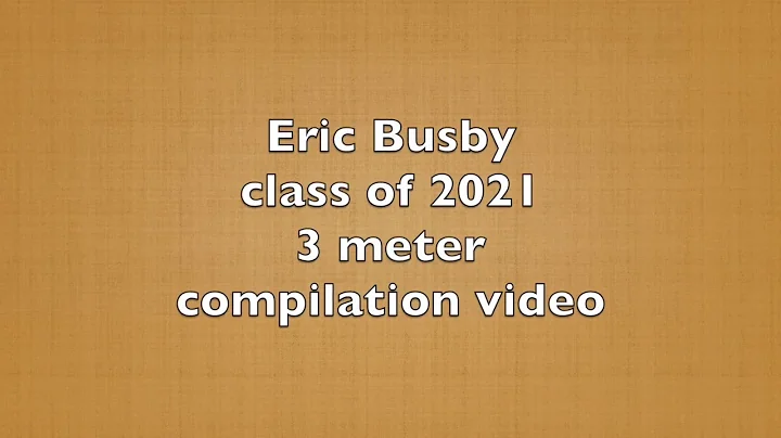 Eric Busby 3 meter compilations