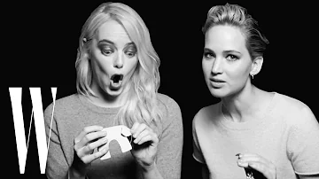How did Emma Stone and Jennifer Lawrence meet?