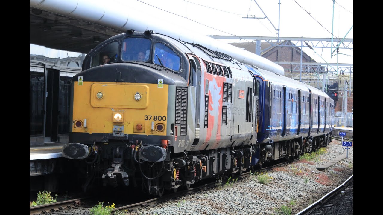 ROG 37800 dragging ROG 768001 departing Wolverhampton