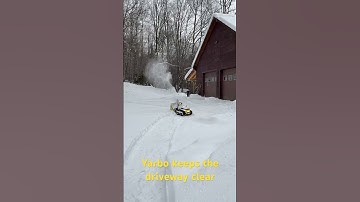 Yarbo automatic snowblower