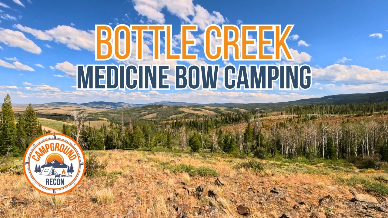 Bottle Creek Campground Tour | Medicine Bow National Forest Wyoming