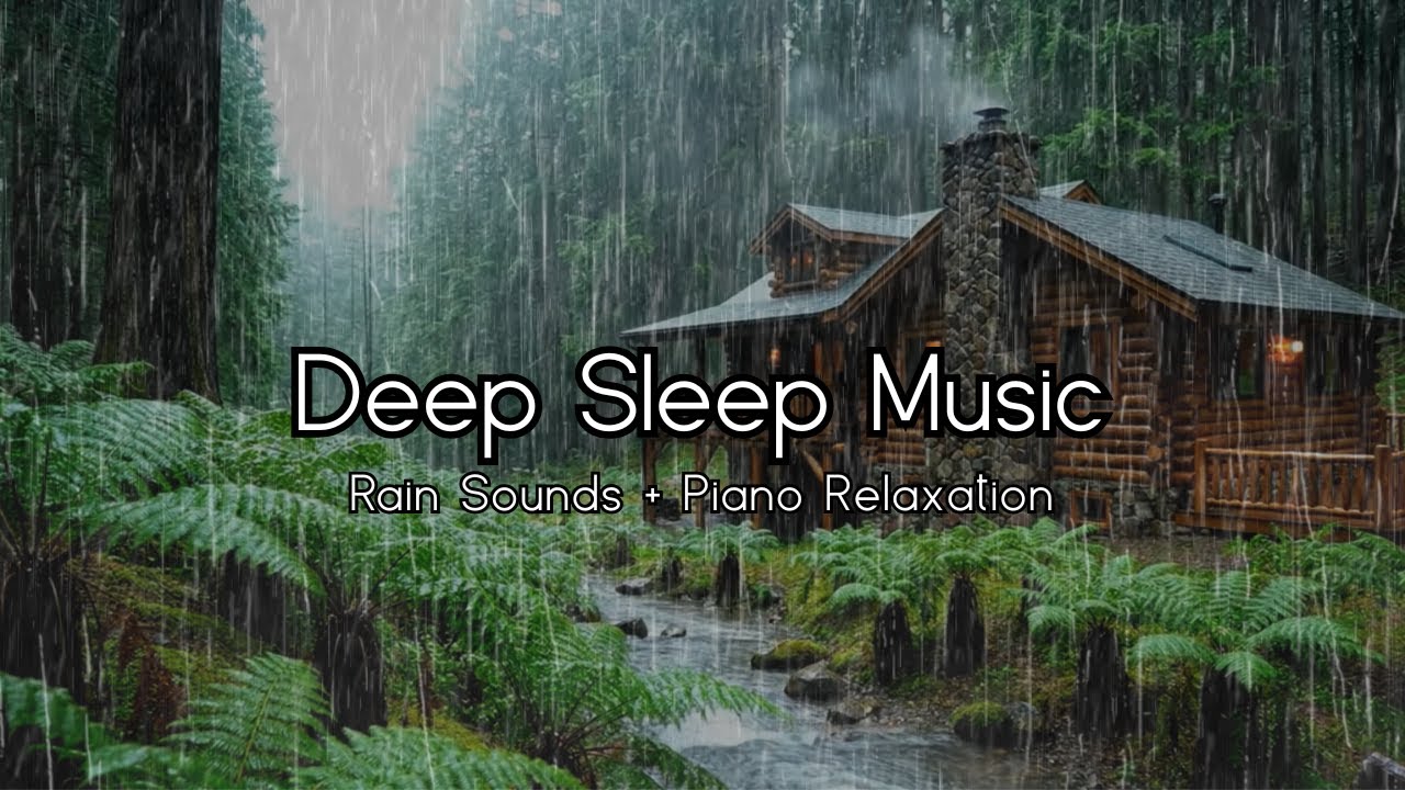 Deep Sleep Music – Relaxing Piano & Healing Rain Sounds for Stress ...