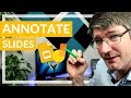 Annotate Google Slides with Jamboard