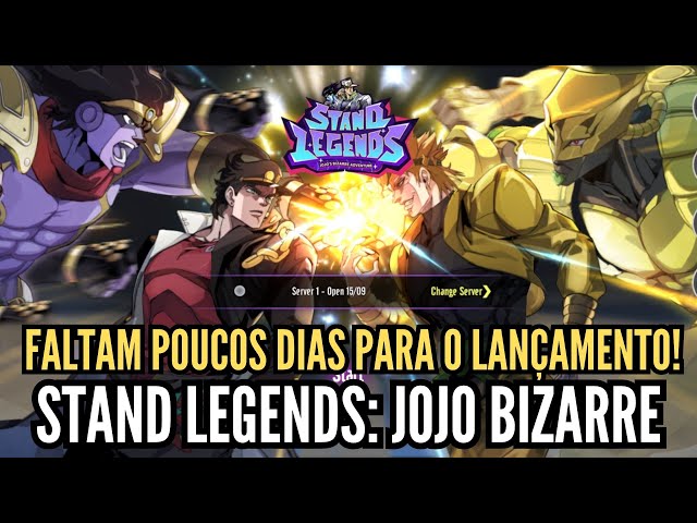 ⭐CONTAGEM REGRESSIVA! STAND LEGENDS: JOJO`S BIZARRE ADVENTURE RPG DE TURNO  ESTÁ CHEGANDO!!!⭐ 