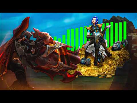 Senna ADC is SO BROKEN she can carry vs Caitlyn while down -200 CS