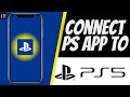 How To Link PS Remoteplay App to PS5