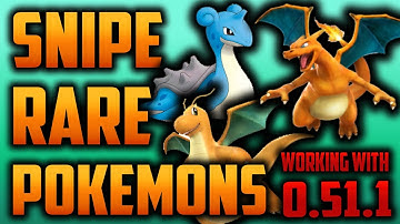 SNIPE RARE POKEMONS AUTOMATICALLY IN POKEMON GO 0.51.0 | PC BOT | WORKING AS OF 31ST DEC