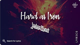 Judas Priest - Hard as Iron (Lyrics video for Desktop)