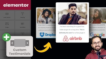 Free Responsive Testimonial Carousel From Scratch (Elementor)