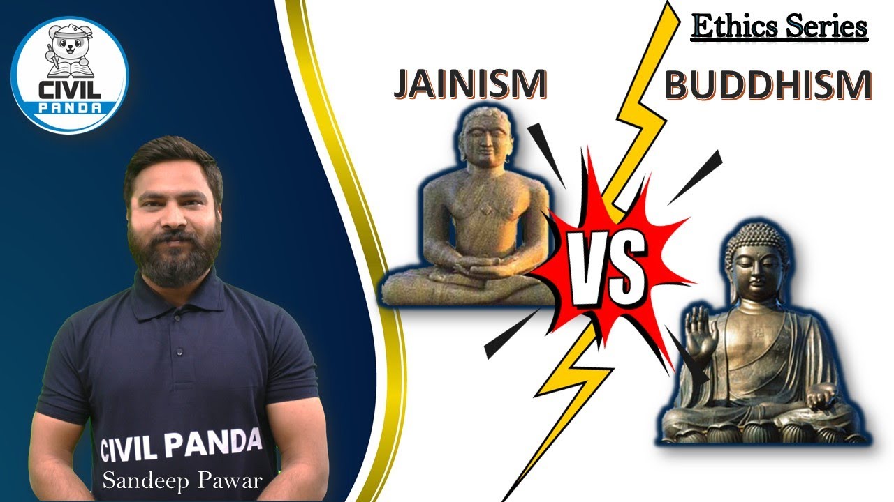 Buddhism & Jainism | Ethics Series | CIVIL PANDA | Sandeep Pawar | UPSC ...