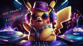 Latin EDM | DJ Pikachu | Suno AI / AI Generated Music / Pokémon English lyrics