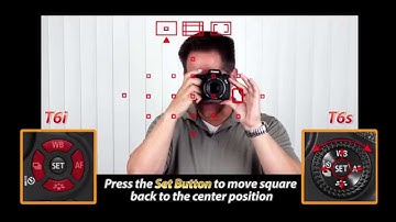 Canon T6s - T6i Training Tutorial | Focusing System