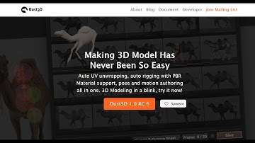 Video Guide - Polygonal Modelling Free with Dust 3D, Organic Models, Characters, Animals, Spheres