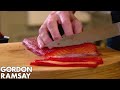 Beetroot Cured Salmon | Gordon Ramsay
