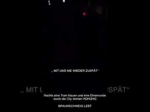 Straenbahn geklaut in Braunschweig am 05.05.2022