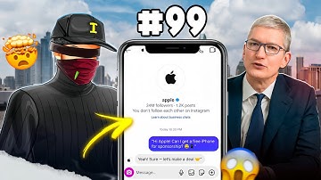 Texting Apple for a Free iPhone 💀| SHOCKING Reply!