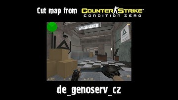 Cut map de_genoserv_cz from Counter-Strike: Condition Zero