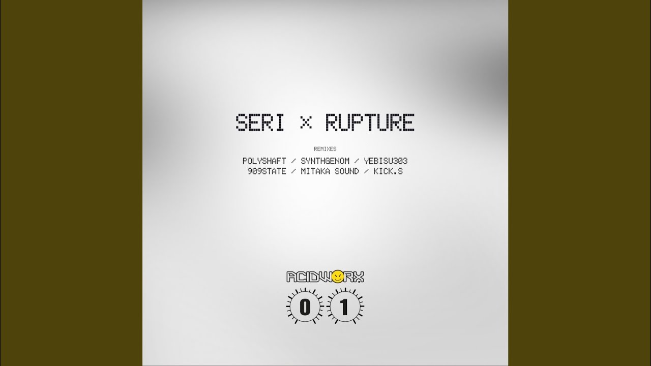 Guarda Rupture (909state Remix) su YouTube Guarda Rupture (909state Remix) su YouTube