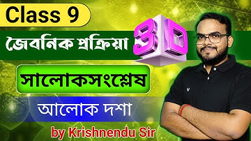 সালোকসংশ্লেষ | Photosynthesis | Class 9 Life Science chapter 3 | জৈবনিক প্রক্রিয়া | Wbbse