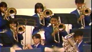 Bugler's Holiday  - 習志野高校吹奏楽部 ( HKYSB 1986 Japan tour )