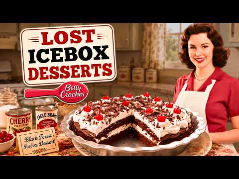 25 Forgotten Betty Crocker Icebox Desserts From The 1950s No One Makes Anymore!