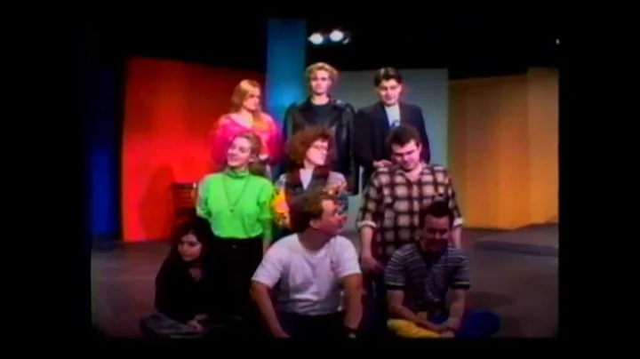 Jane Lynch and Andy Richter in The Real Live Brady...