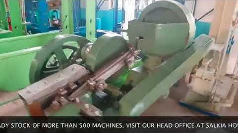 BOLT MAKING MACHINE (COLD ROLL THREADING MACHINE)