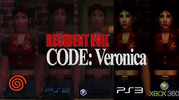 Resident Evil: Code Veronica - Dreamcast vs Playstation 2 vs Gamecube vs Playstation 3 vs Xbox 360