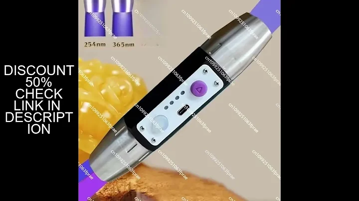 Longwave & Shortwave Laboratory UVA UVC With ZWB3 Lamp  365nm 395nm UV Minerals Phosphor Black light