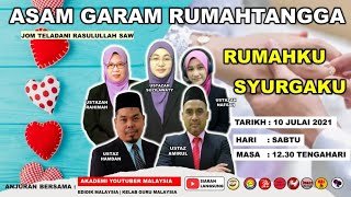 🔴 [LIVE] ASAM GARAM RUMAHTANGGA :RUMAHKU SYURGAKU #01#AKADEMIYOUTUBER