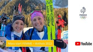 Mass-start Femme - Antholz 2022 🇮🇹