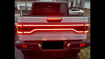 Jeep Gladiator Tailgate Oracle Light Panel Review ONLY