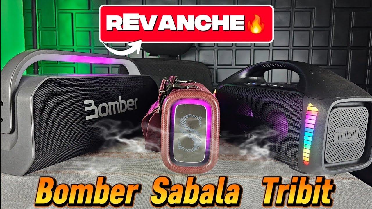 Bomberbass plus ATUALIZADA.  HORA DA REVANCHE ❌️ Sabala DR-908 PRO/ Tribit blast 1.