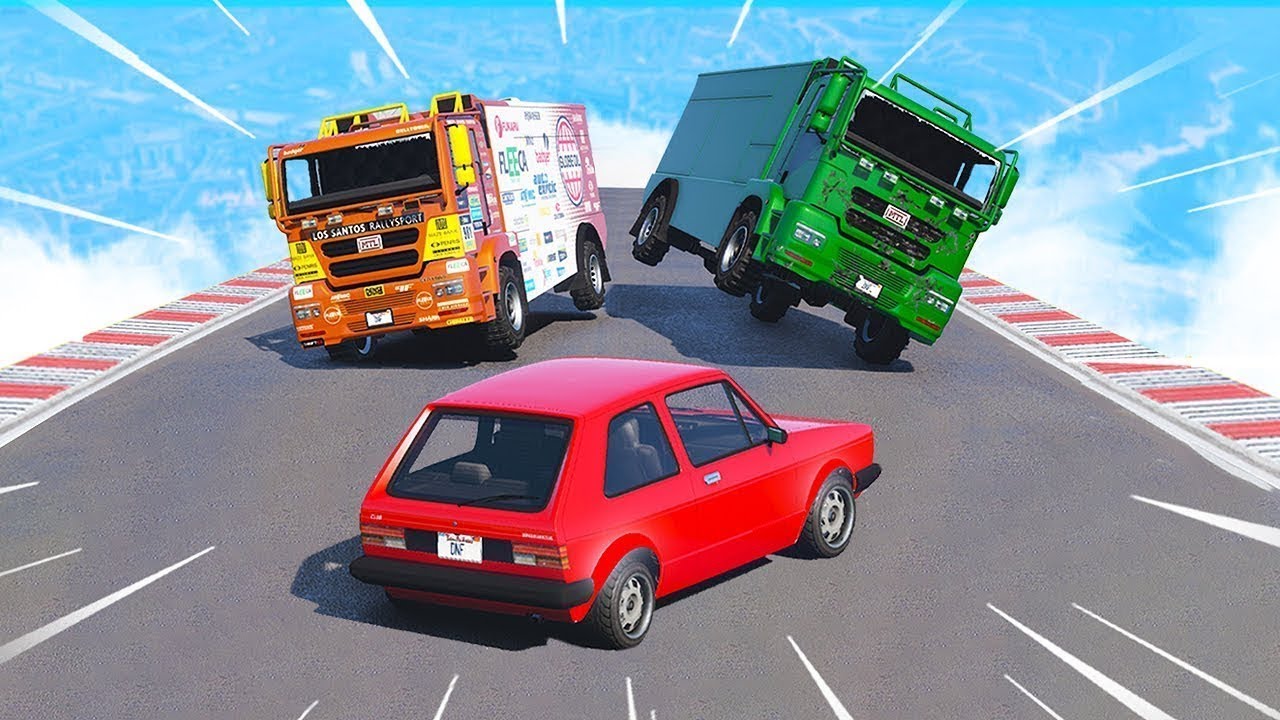 GTA5 : WE ALL BECAME FIRST IN THIS FACE TO FACE RACE | @abitbeast @MrTECHTRIVIA @vcpviking | CJN