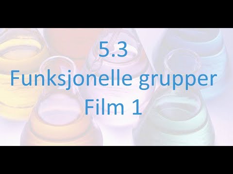 Video: Er en benzenring en funksjonell gruppe?