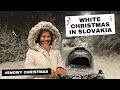 Snowy Day before Christmas Day here in Slovakia | Romantic White Christmas #pinoyabroad #pinoy