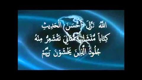 الأيه : ٢٣ من سورة الزمر الشيخ سعد الغامدي