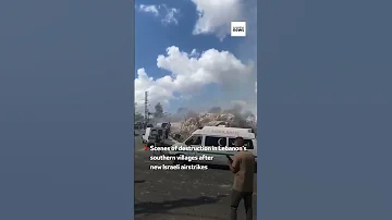 Destruction In Lebanon S Southern Villages 