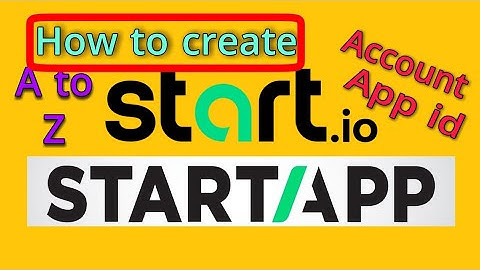 How to create StartApp account || make a app code || bangla tutorial