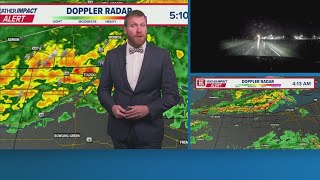 Heavy rain and lightning move through Toledo area, but severe weather risk is low | WTOL 11 Weather