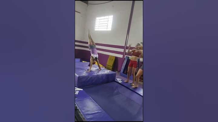 Como fazer flic com meia volta? Ginástica artística #esportes #gymnast