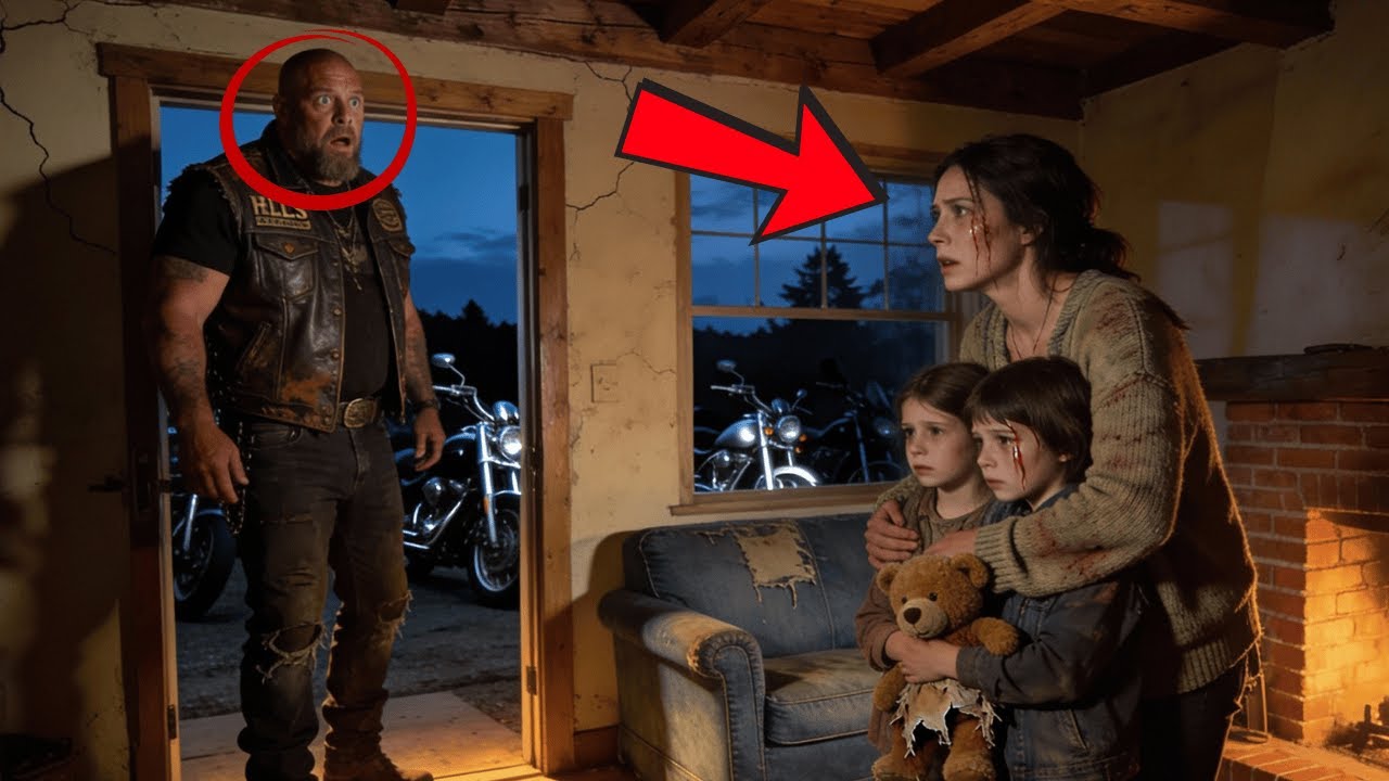 Hells Angels Found a Widow Living in His House! What He Did Next Left Everyone in Tears!