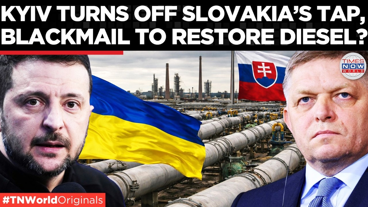 KYIV ENERGY WAR: Ukraine Postpones Restart of Oil Supplies to Slovakia After Diesel Cut | World News
