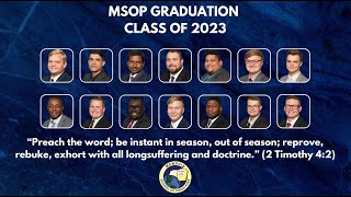 2023 MSOP Graduation