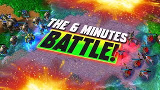 OMG! This Battle Lasts SIX Minutes - WC3 - Grubby