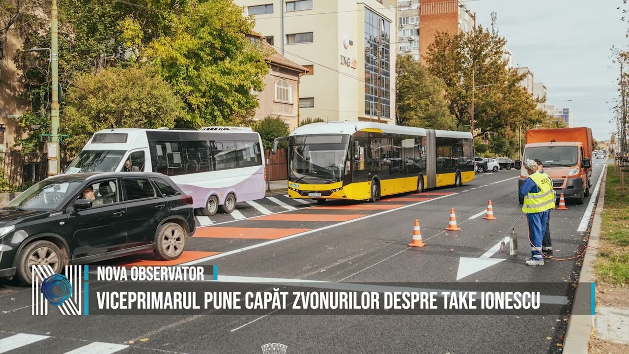 Viceprimarul pune capăt zvonurilor despre Take Ionescu