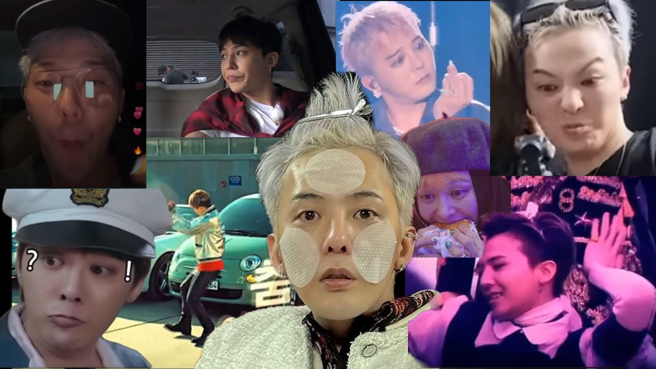 G DRAGON Things that make me smile + funny moments