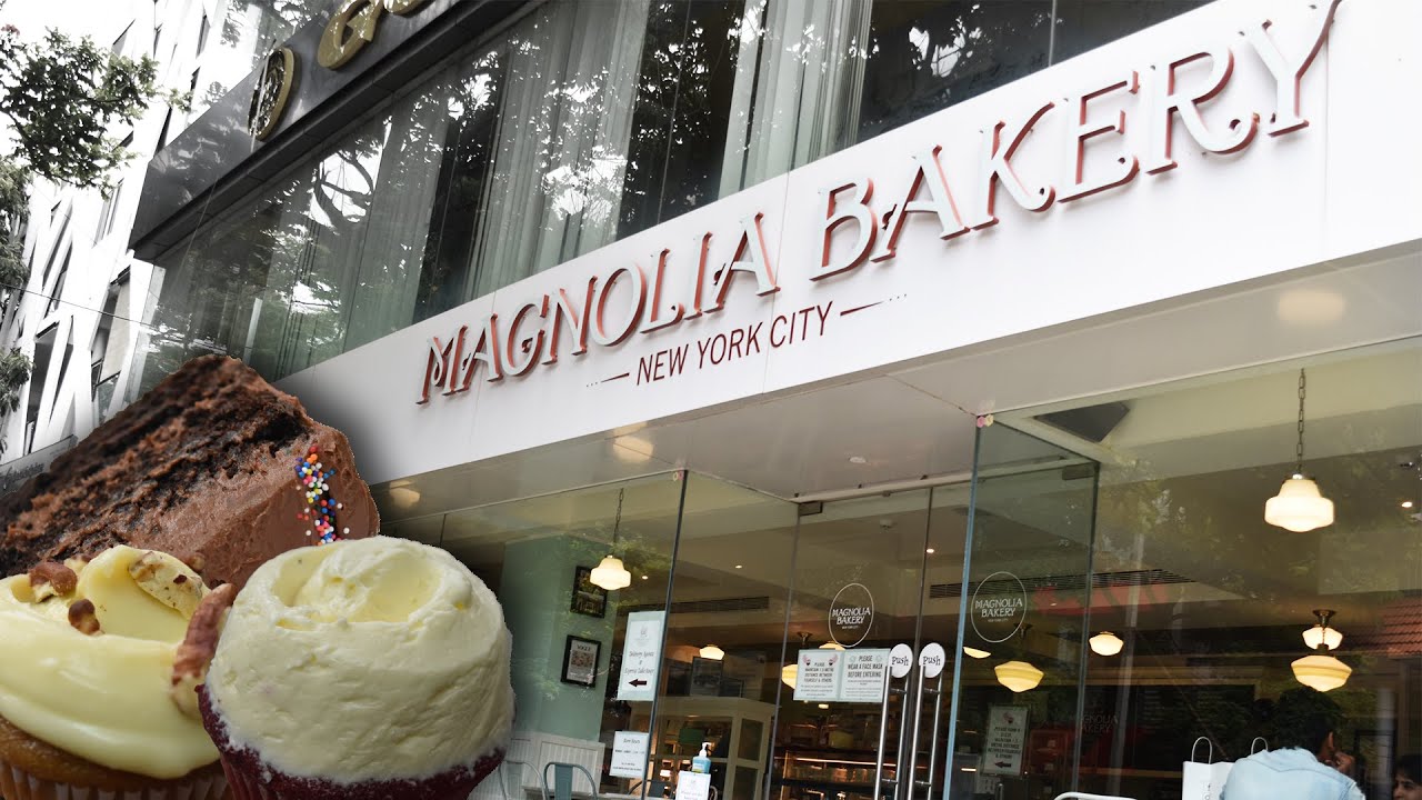 India's first Magnolia Bakery Bangalore YouTube